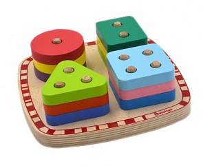 Сортер с разноцветными вкладышами (Alatoys, СОР25)